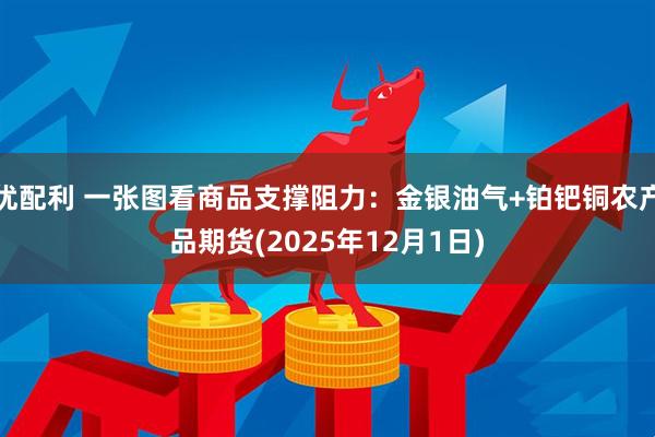 优配利 一张图看商品支撑阻力：金银油气+铂钯铜农产品期货(2025年12月1日)