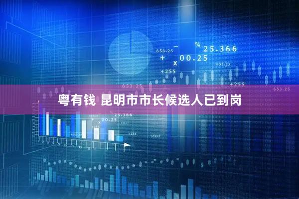 粤有钱 昆明市市长候选人已到岗
